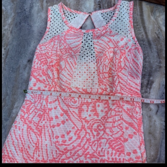 Women’s LILY PULITZER Kaylee shift dress- Hubba bubba sea caps. Size 6 - Picture 3 of 5